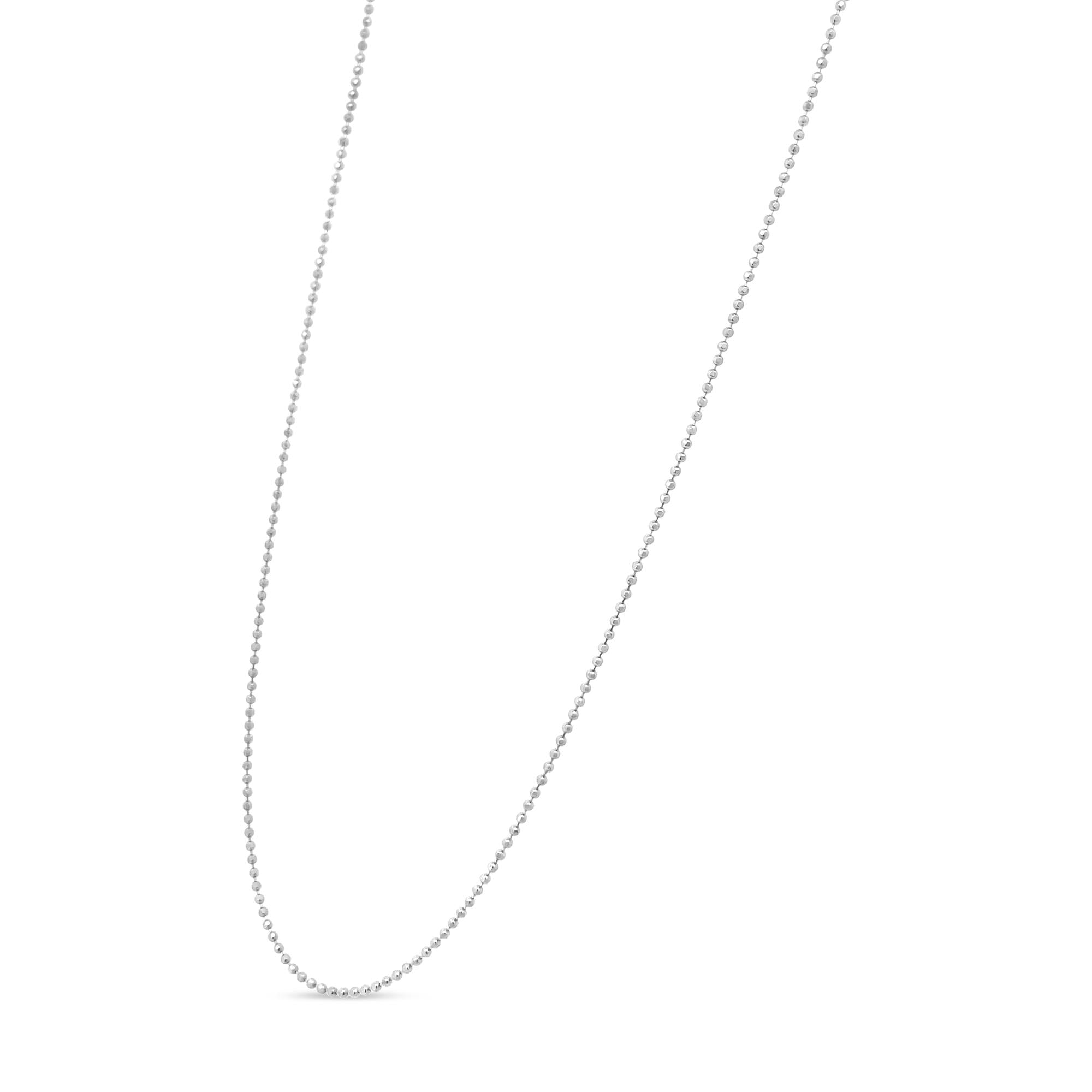 Fine Bead Chain Necklace