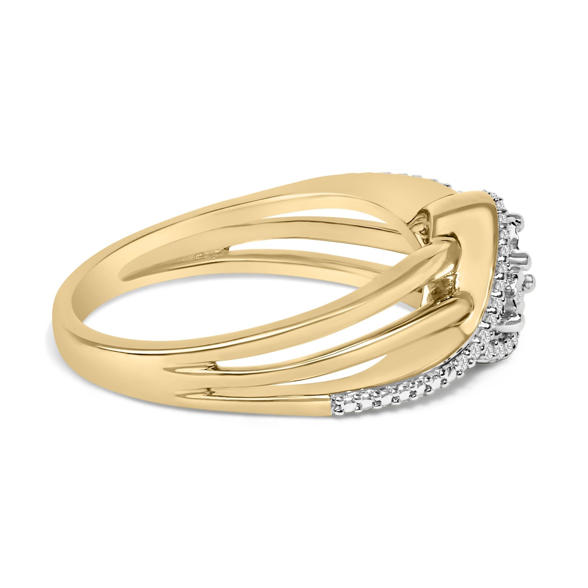Aurora Bypass Diamond Ring