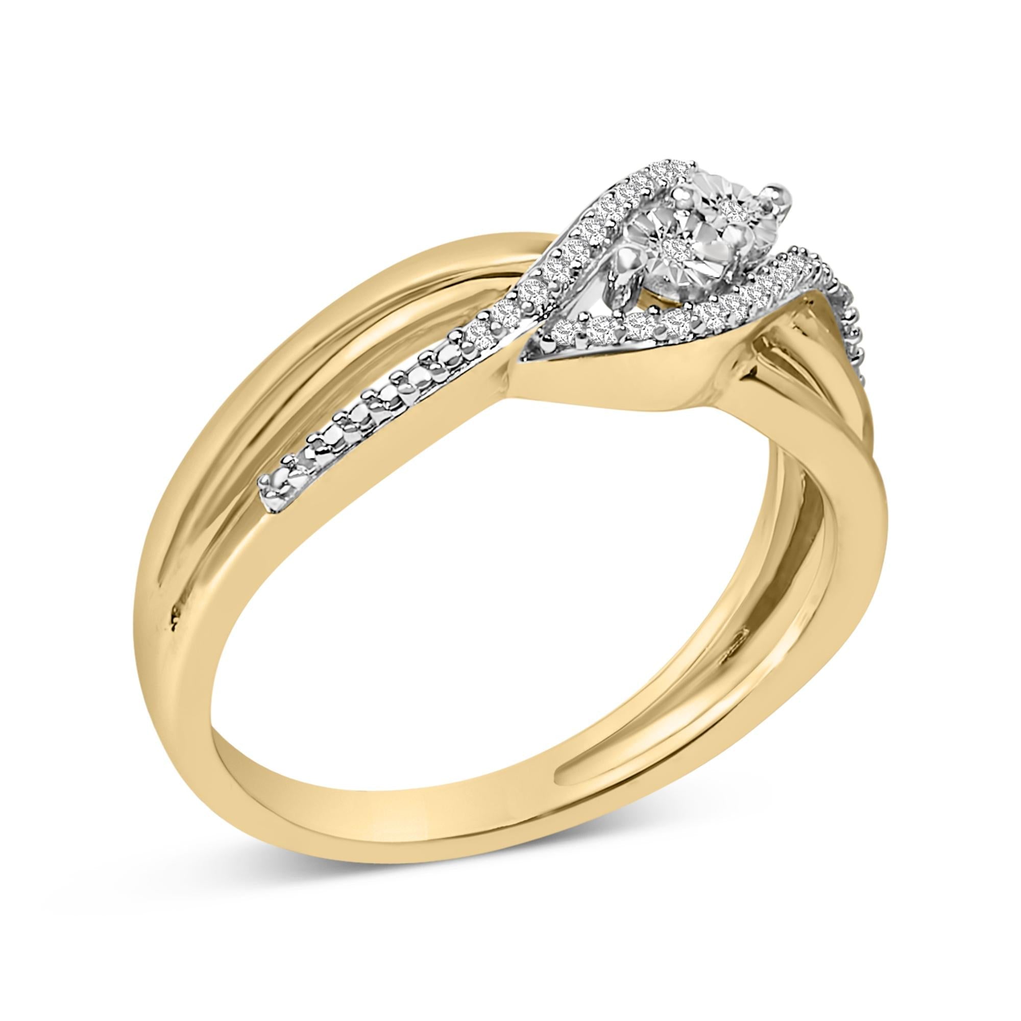 Aurora Bypass Diamond Ring