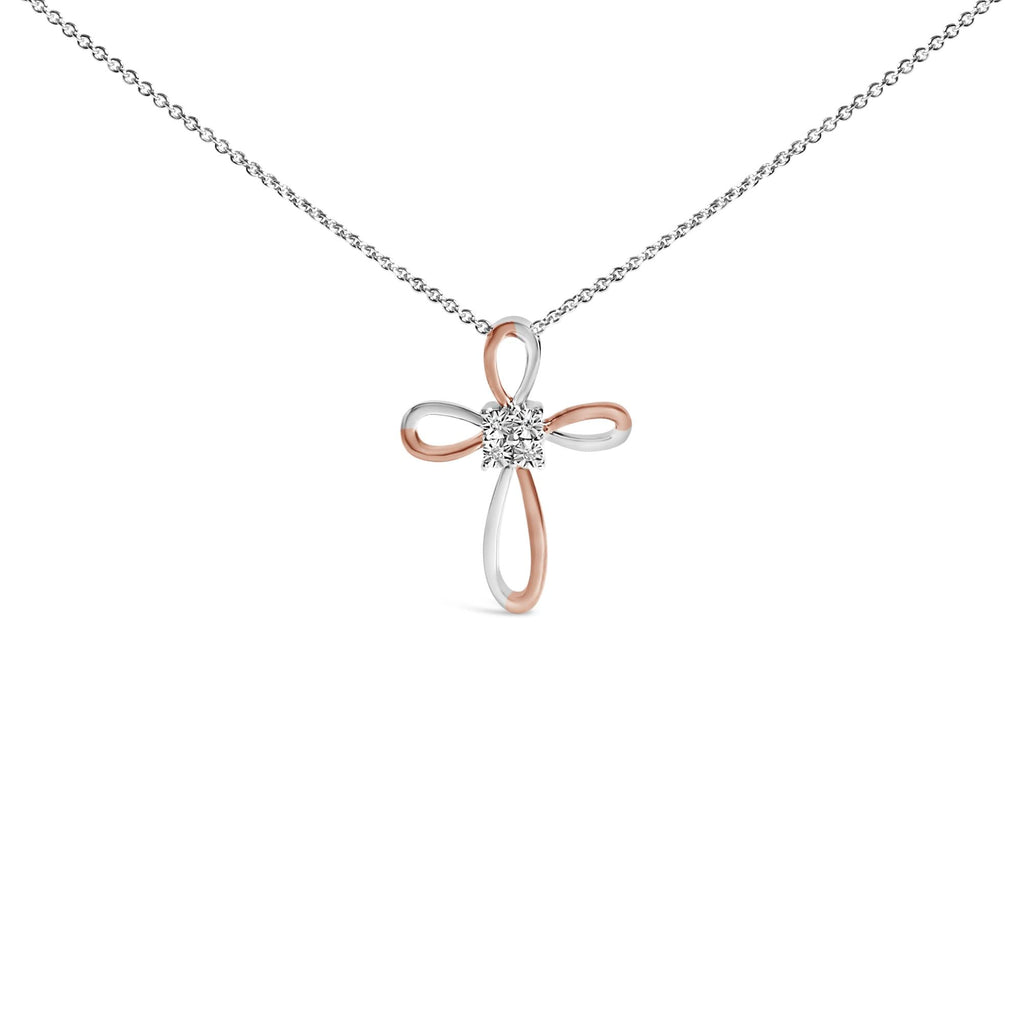 Radiant Faith Cross Necklace