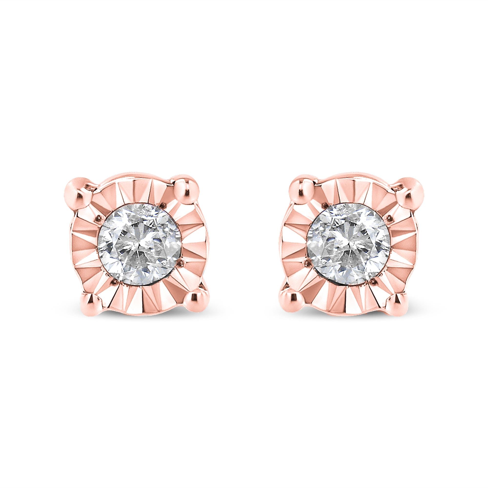 Radiance Diamond Stud Earrings