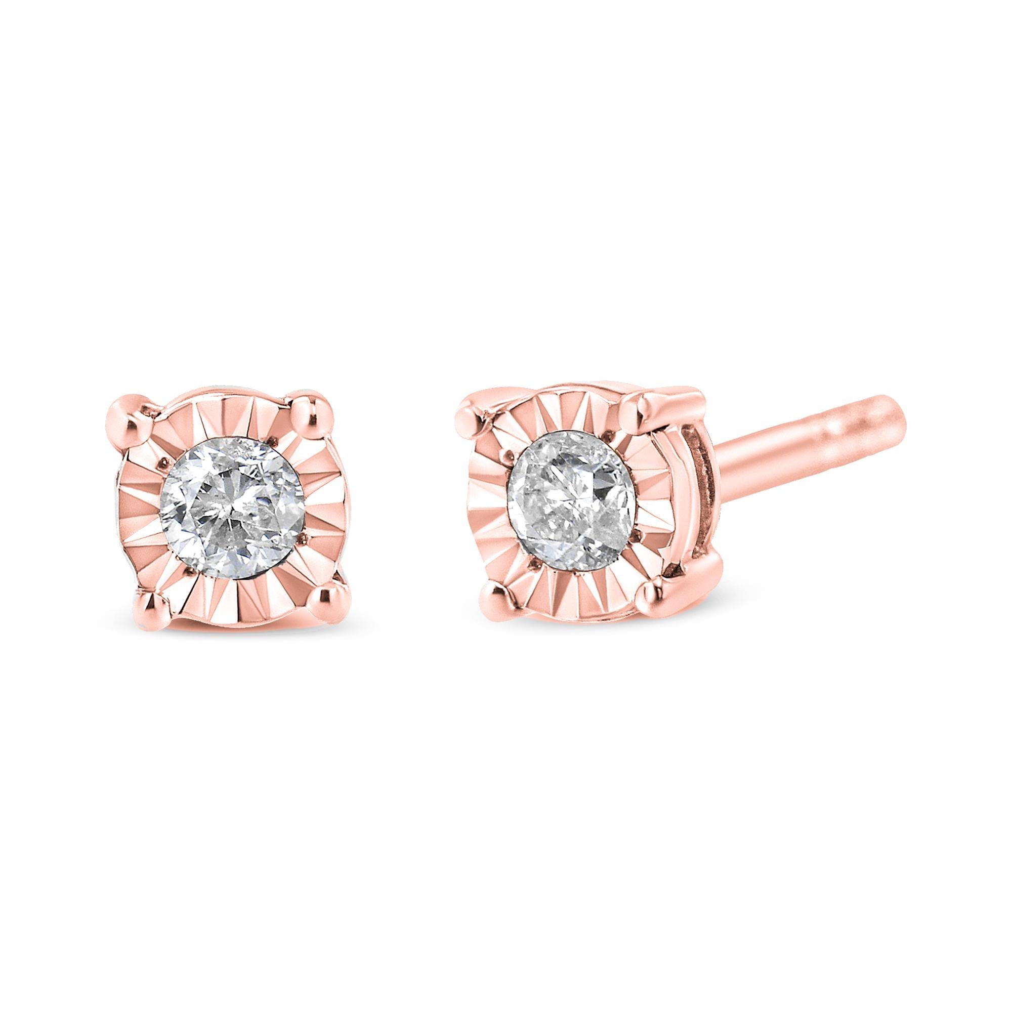 Radiance Diamond Stud Earrings