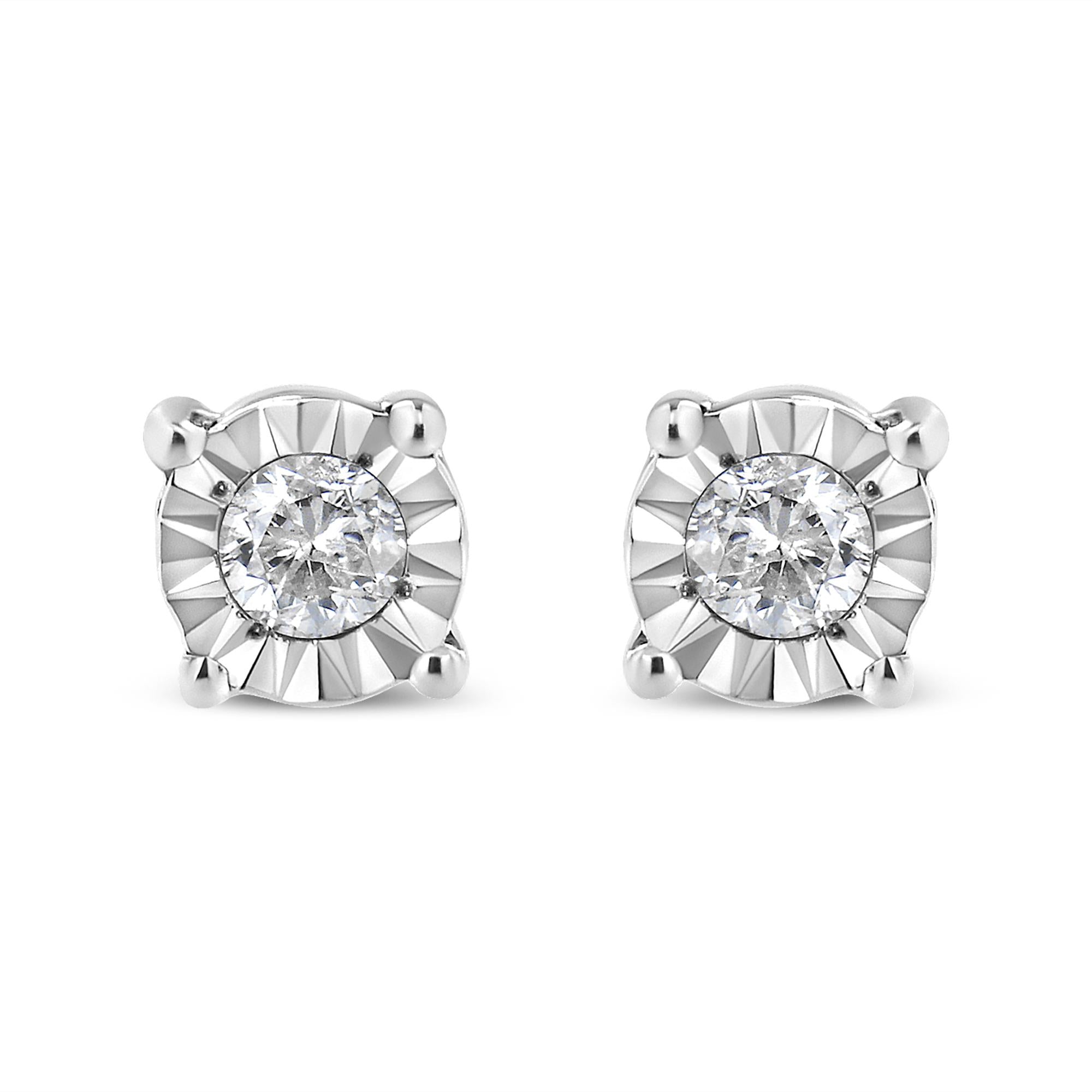 Radiance Diamond Stud Earrings