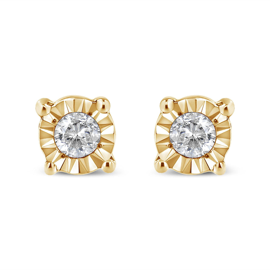 Radiance Diamond Stud Earrings