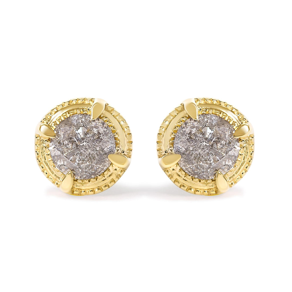 Rose Luxe Diamond Stud Earrings