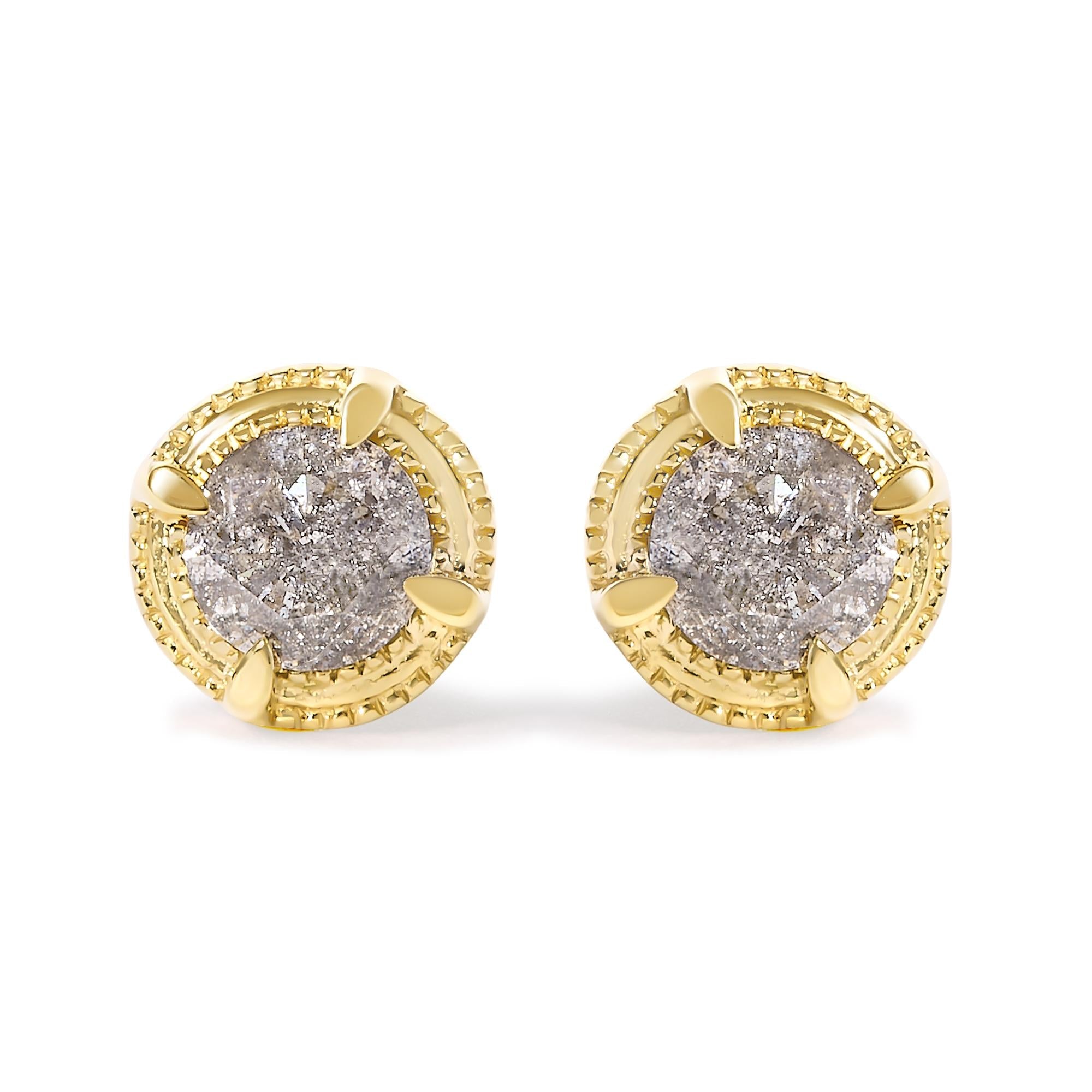 Rose Luxe Diamond Stud Earrings