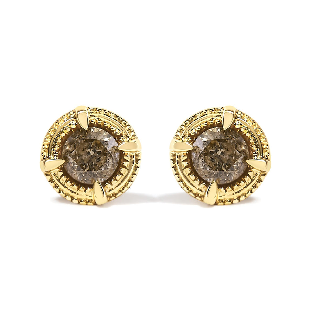 Rose Luxe Diamond Stud Earrings