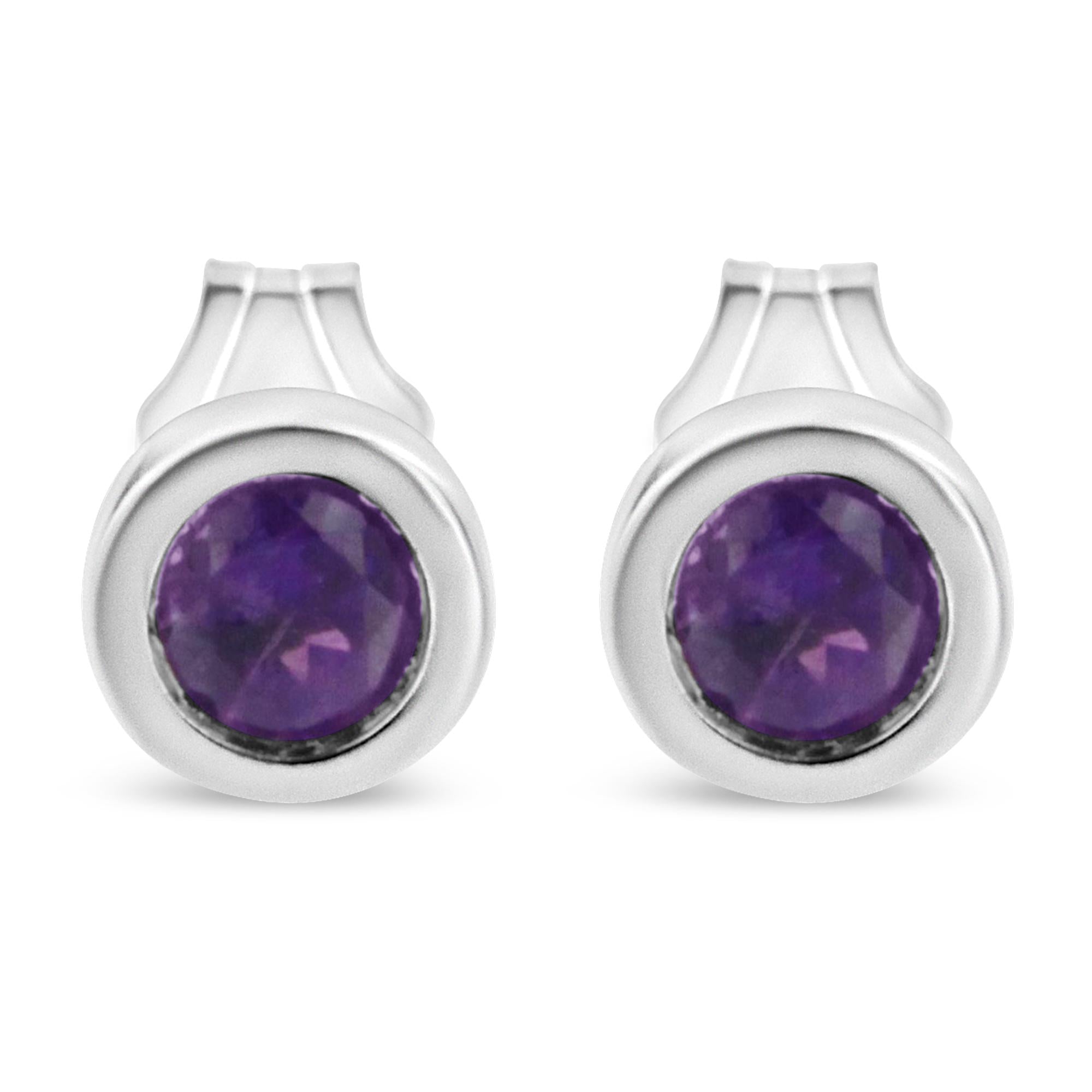 Royal Sapphire Stud Earrings