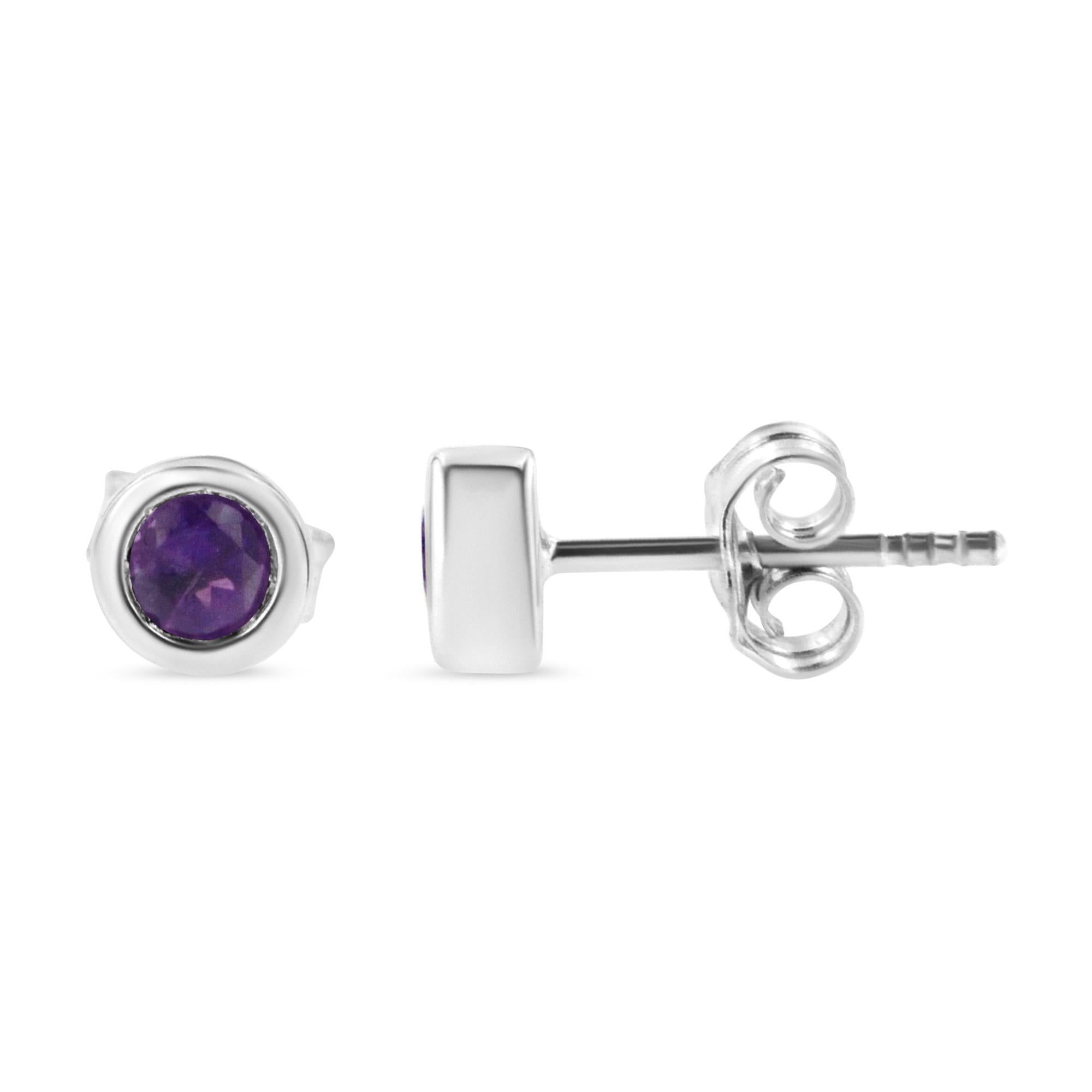 Royal Sapphire Stud Earrings