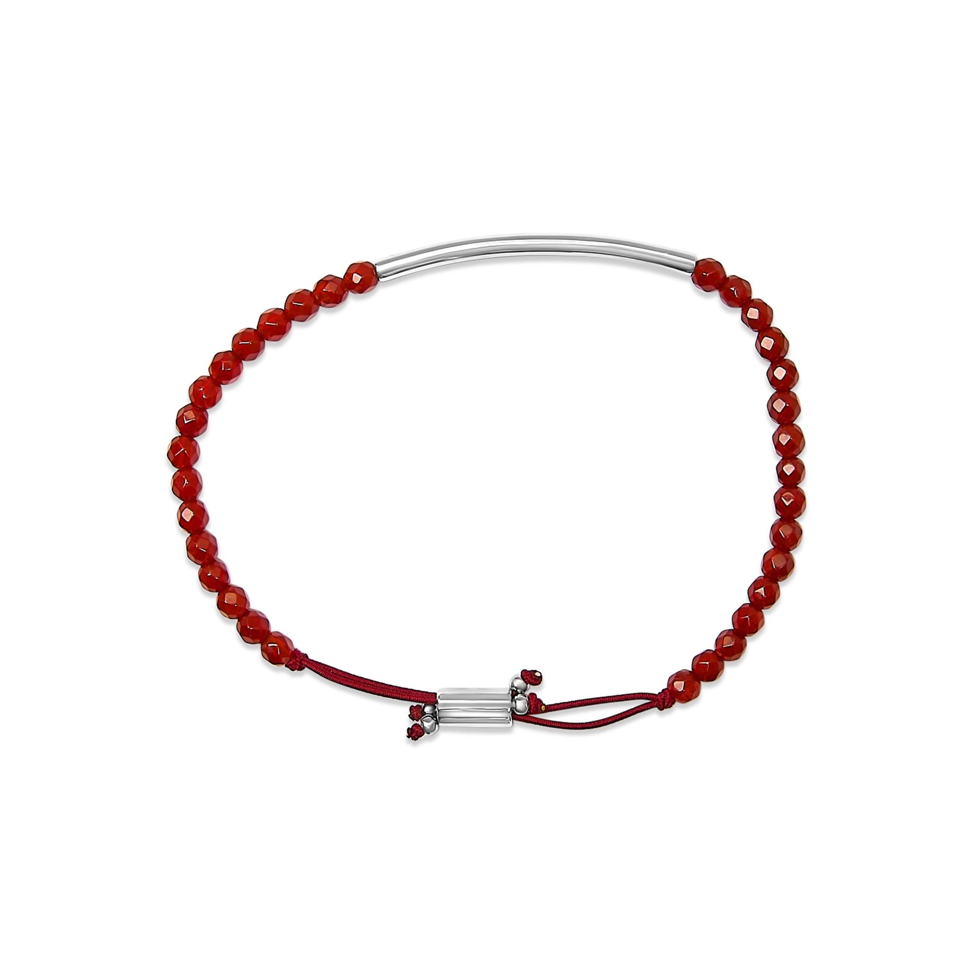 Crimson Bar Bracelet