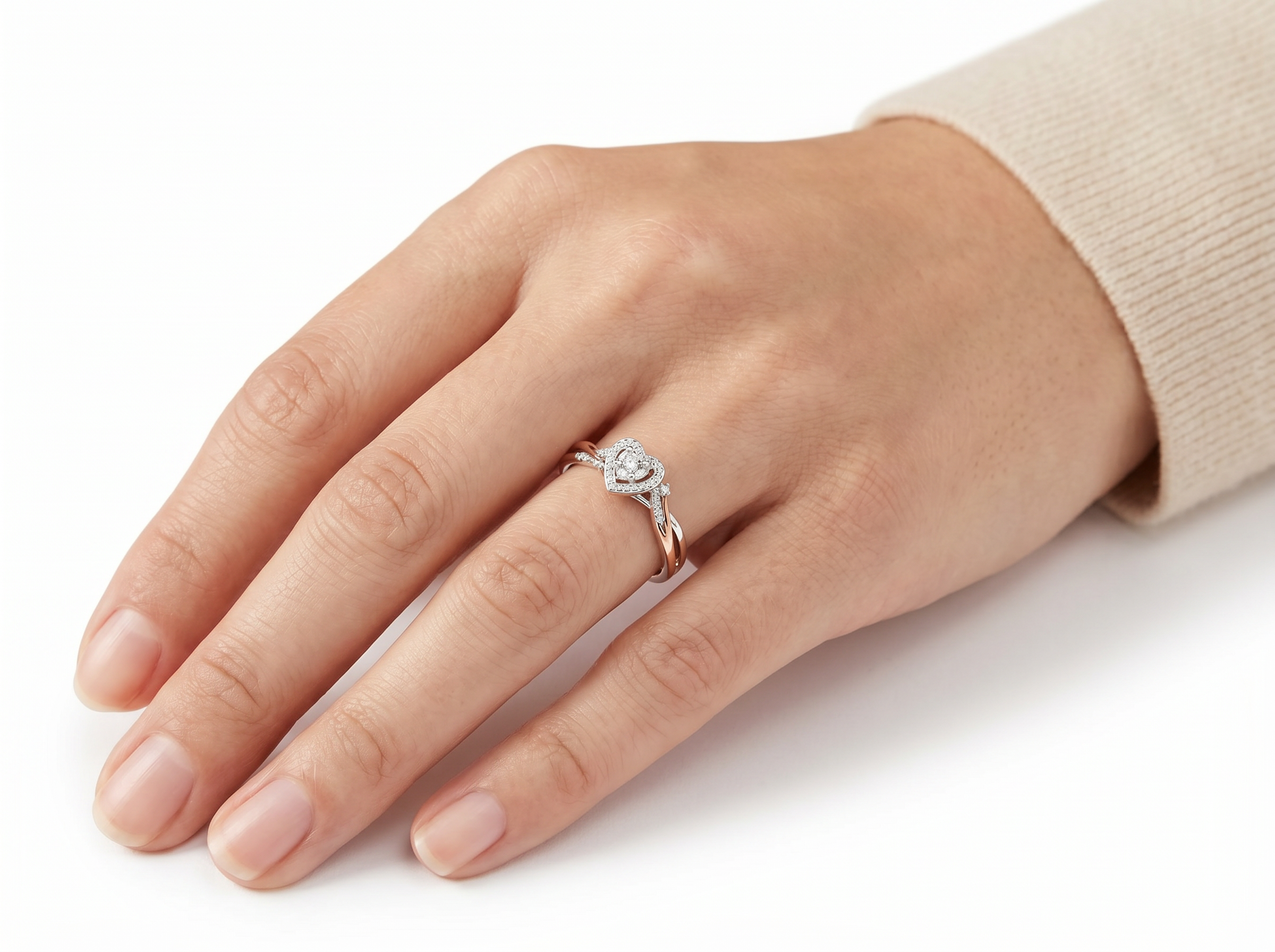Eternal Heart Diamond Ring